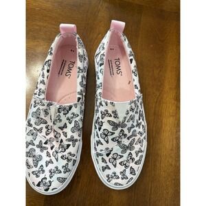 Tom's‎ Women's Butterfly Pattern Slip On Size 5
